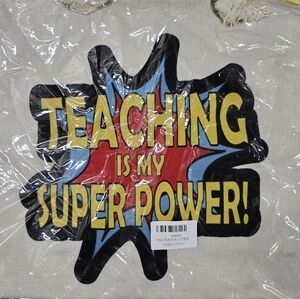 Teaching Superpower Canvas Tote